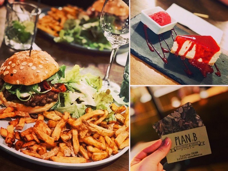 une photo représentant un burger et des frites, sans gluten